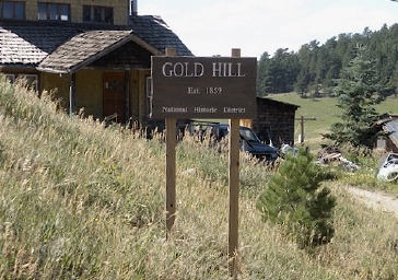 [Gold Hill Sign]